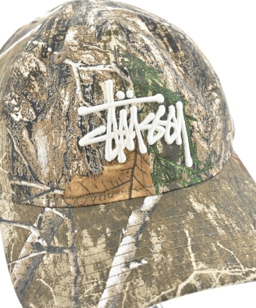 STUSSY（ステューシー）キャップ カーキ サイズ:- メンズ/2200692628515