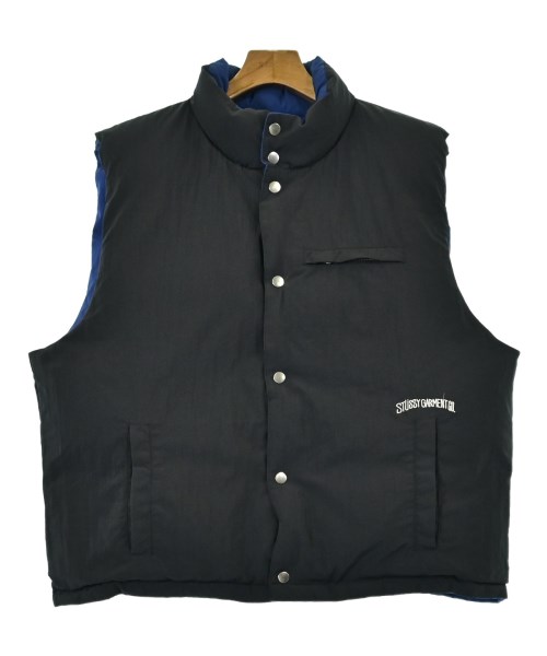 STUSSY（ステューシー）ダウンジャケット/ダウンベスト 青 サイズ:L メンズ/2200695597016