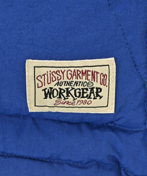STUSSY（ステューシー）ダウンジャケット/ダウンベスト 青 サイズ:L メンズ/2200695597016