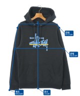 STUSSY（ステューシー）パーカー 黒 サイズ:M メンズ/2200696085024