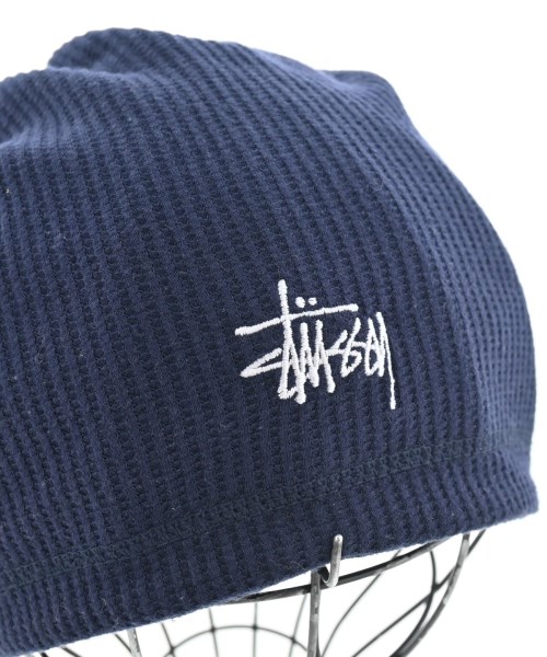 STUSSY（ステューシー）ニットキャップ・ビーニー 紺 サイズ:- メンズ/2200696708039