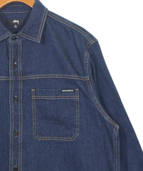 STUSSY（ステューシー）カジュアルシャツ 紺 サイズ:M メンズ/2200696720017