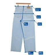 STUSSY（ステューシー）デニムパンツ 青 サイズ:32(L位) メンズ/2200696720079