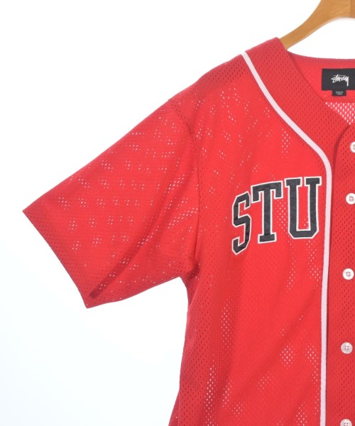 STUSSY（ステューシー）カジュアルシャツ 赤 サイズ:L メンズ/2200697055019
