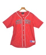 STUSSY（ステューシー）カジュアルシャツ 赤 サイズ:L メンズ/2200697055019