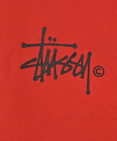 STUSSY（ステューシー）Tシャツ・カットソー 赤 サイズ:S メンズ/2200689906169