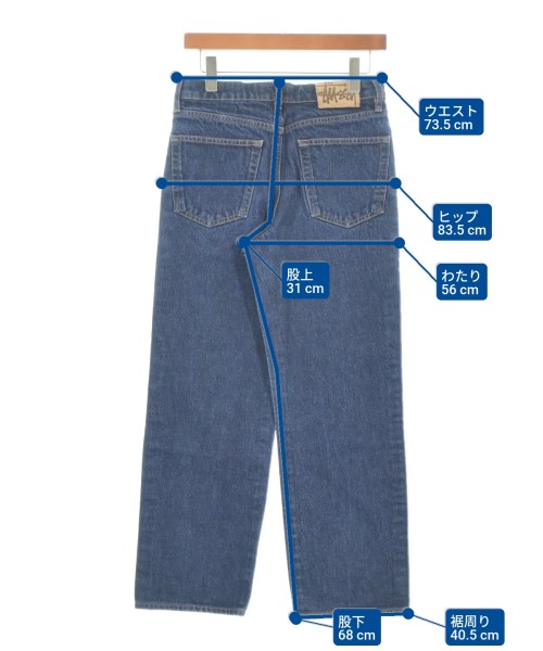 STUSSY（ステューシー）デニムパンツ 紺 サイズ:28(S位) メンズ/2200697190017