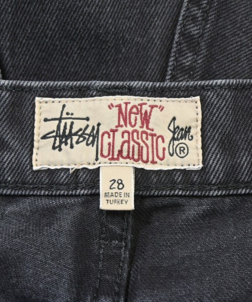 STUSSY（ステューシー）デニムパンツ 黒 サイズ:28(S位) メンズ/2200697190024