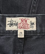 STUSSY（ステューシー）デニムパンツ 黒 サイズ:28(S位) メンズ/2200697190024