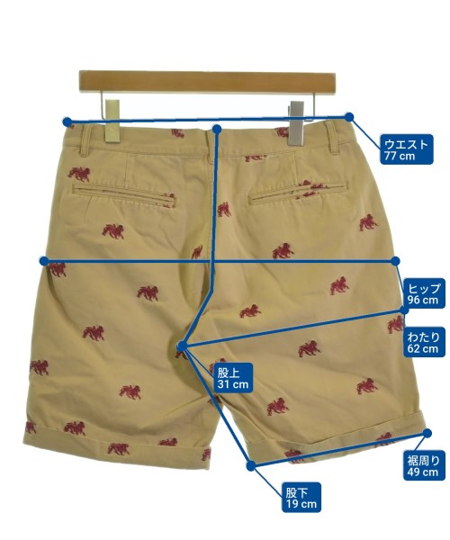 STUSSY（ステューシー）ショートパンツ ベージュ サイズ:32(L位) メンズ/2200698787018