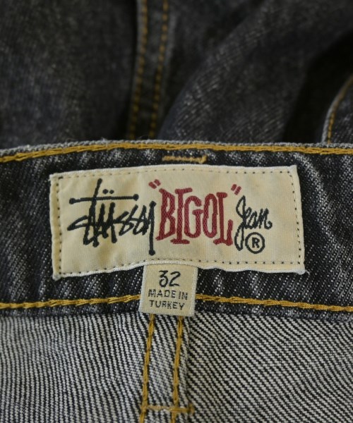STUSSY（ステューシー）デニムパンツ 黒 サイズ:32(L位) メンズ/2200699612074