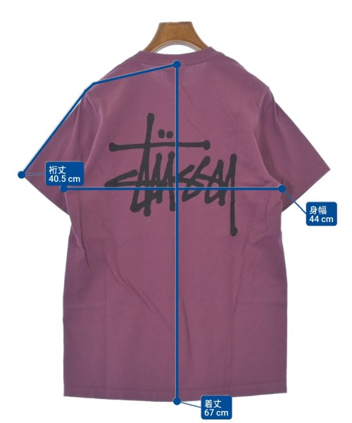 STUSSY（ステューシー）Tシャツ・カットソー 紫 サイズ:S メンズ/2200696567124