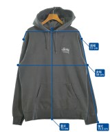 STUSSY（ステューシー）パーカー グレー サイズ:XL メンズ/2200699904100