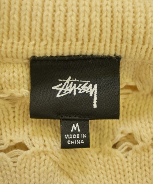STUSSY（ステューシー）ニット・セーター 白 サイズ:M メンズ/2200654809020