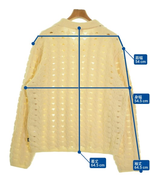 STUSSY（ステューシー）ニット・セーター 白 サイズ:M メンズ/2200654809020