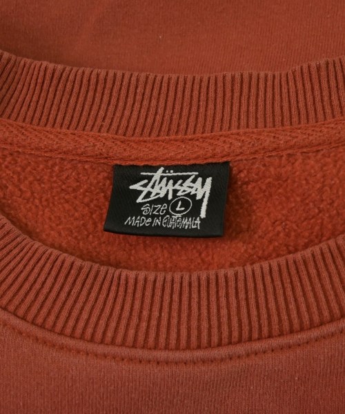STUSSY（ステューシー）スウェット 赤 サイズ:L メンズ/2200655268109