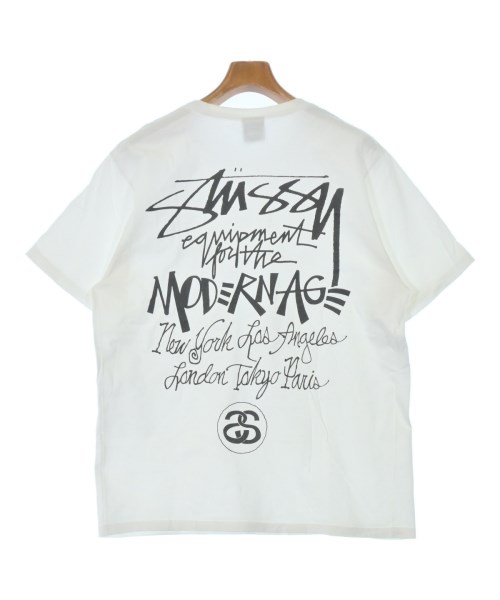 STUSSY（ステューシー）Tシャツ・カットソー 白 サイズ:M メンズ/2200655316251