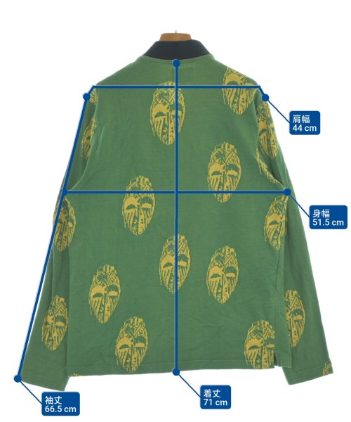 STUSSY（ステューシー）ポロシャツ 緑 サイズ:M メンズ/2200656251056