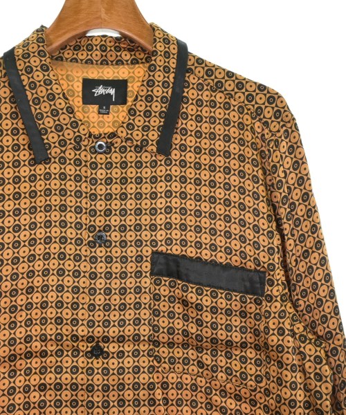 STUSSY（ステューシー）カジュアルシャツ ベージュ サイズ:S メンズ/2200649918089