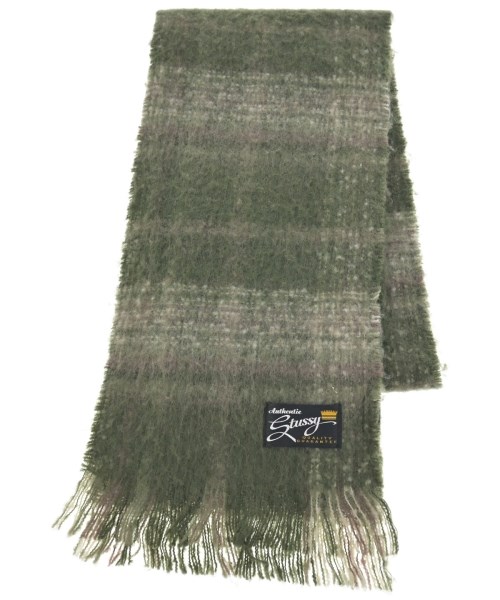 STUSSY(ステューシー)マフラー 緑 サイズ:-/2200656496037