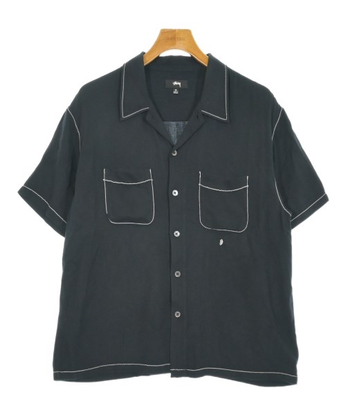 STUSSY(ステューシー)カジュアルシャツ 黒 サイズ:M/2200656586028