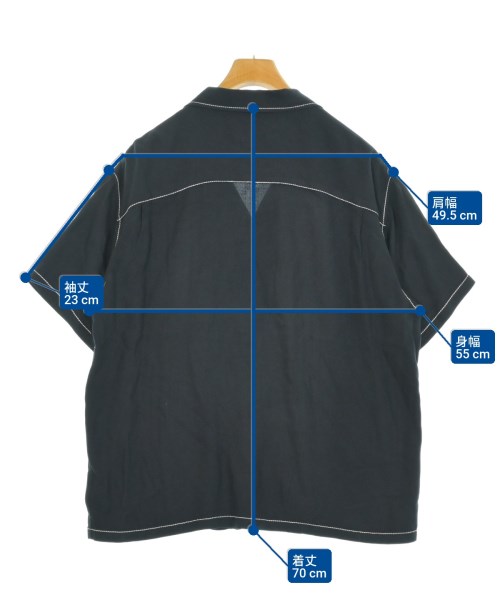 STUSSY（ステューシー）カジュアルシャツ 黒 サイズ:M メンズ/2200656586028