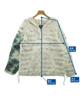 STUSSY（ステューシー）ダウンジャケット/ダウンベスト 白 サイズ:S メンズ/2200657037017