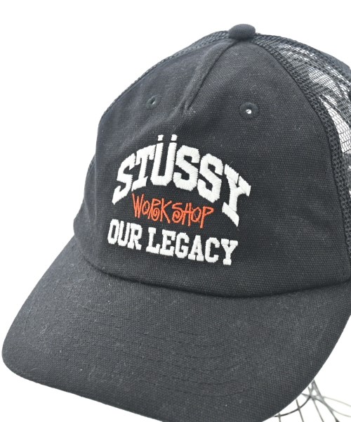 STUSSY（ステューシー）キャップ 黒 サイズ:- メンズ/2200657414146
