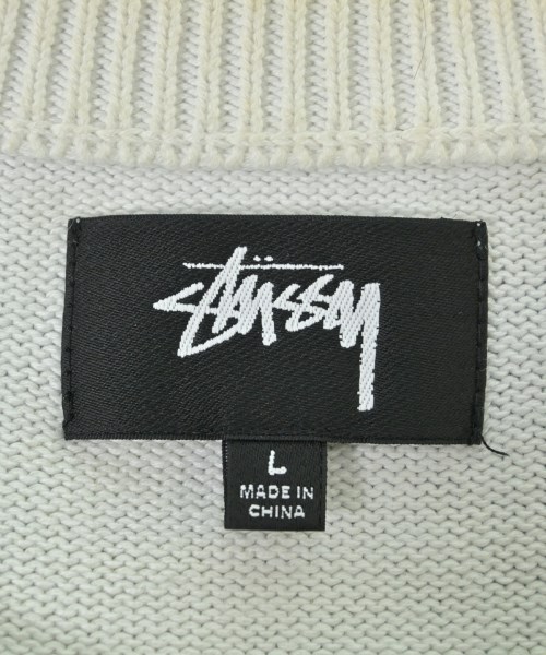 STUSSY（ステューシー）ニット・セーター 白 サイズ:L メンズ/2200657715069