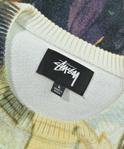 STUSSY（ステューシー）ニット・セーター 白 サイズ:L メンズ/2200657715069