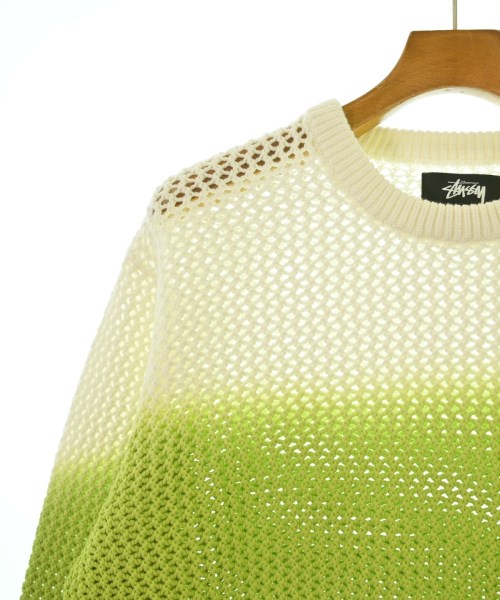 STUSSY（ステューシー）ニット・セーター 白 サイズ:L メンズ/2200657914127