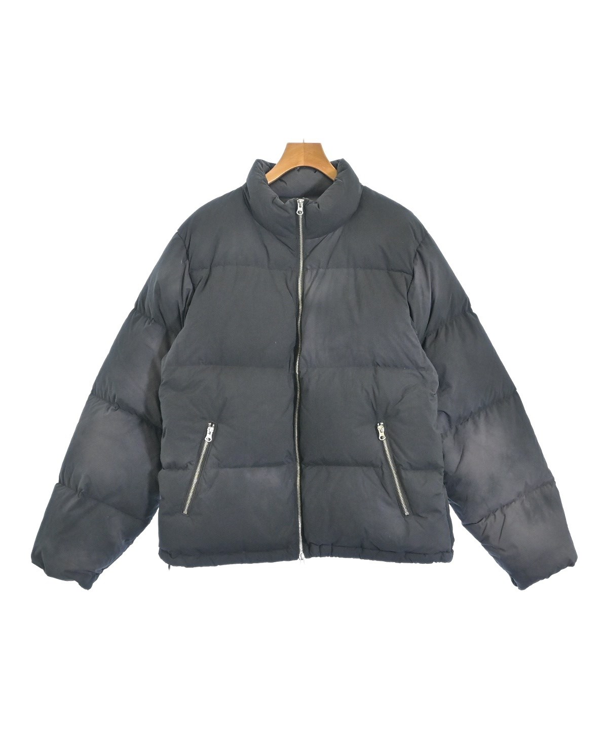 STUSSY（ステューシー）ダウンジャケット/ダウンベスト 黒 サイズ:L