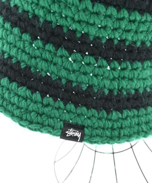 STUSSY（ステューシー）ニットキャップ・ビーニー 緑 サイズ:ONE メンズ/2200658542015
