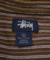 STUSSY（ステューシー）ポロシャツ 茶 サイズ:L メンズ/2200652573077