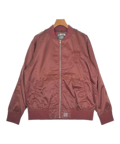 STUSSY(ステューシー)スタジャン 赤 サイズ:L/2200658995026