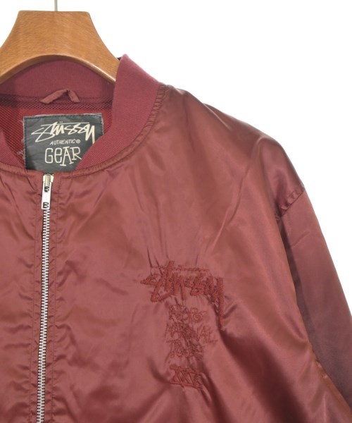 STUSSY（ステューシー）スタジャン 赤 サイズ:L メンズ/2200658995026
