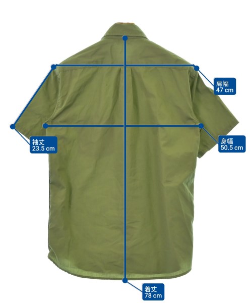 STUSSY（ステューシー）カジュアルシャツ カーキ サイズ:S メンズ/2200653813257