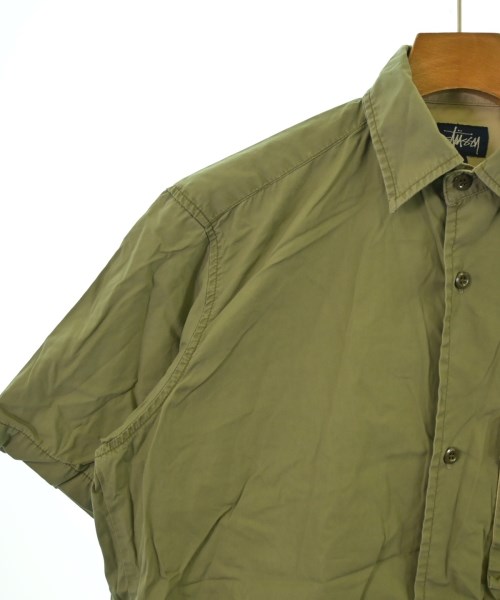 STUSSY（ステューシー）カジュアルシャツ カーキ サイズ:S メンズ/2200653813264