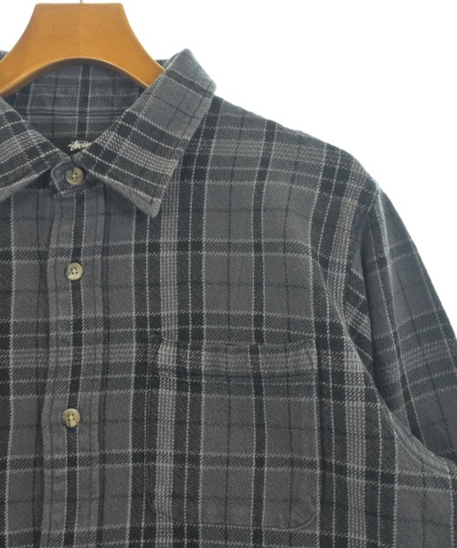 STUSSY（ステューシー）カジュアルシャツ グレー サイズ:M メンズ/2200659143013