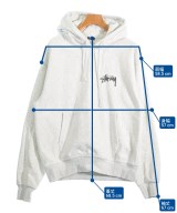 STUSSY（ステューシー）パーカー グレー サイズ:M メンズ/2200660153025