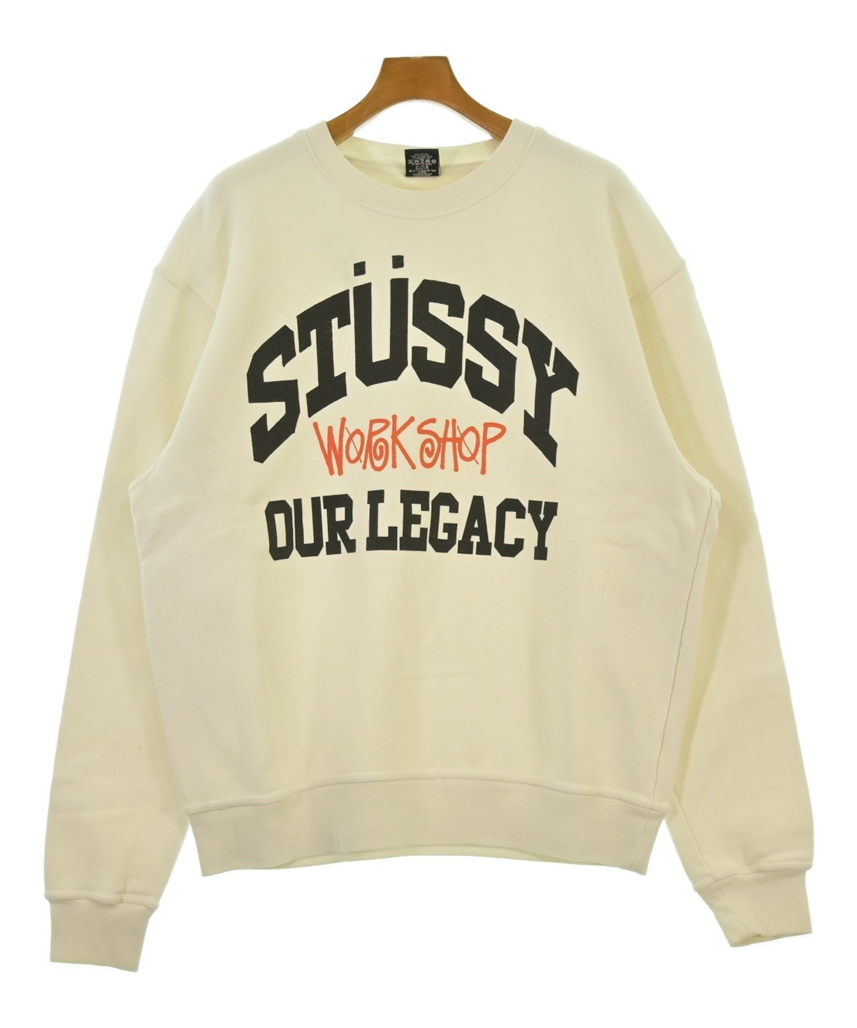 STUSSY（ステューシー）スウェット 白 サイズ:L メンズ/2200660361017