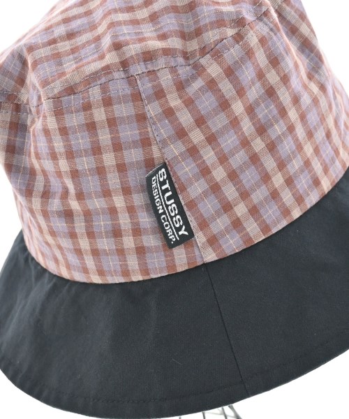 STUSSY（ステューシー）ハット 茶 サイズ:XS/S メンズ/2200661185056