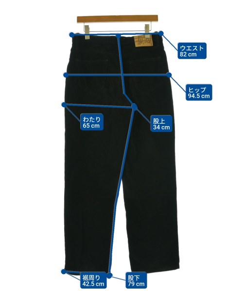 STUSSY（ステューシー）その他 黒 サイズ:28(S位) メンズ/2200661211106