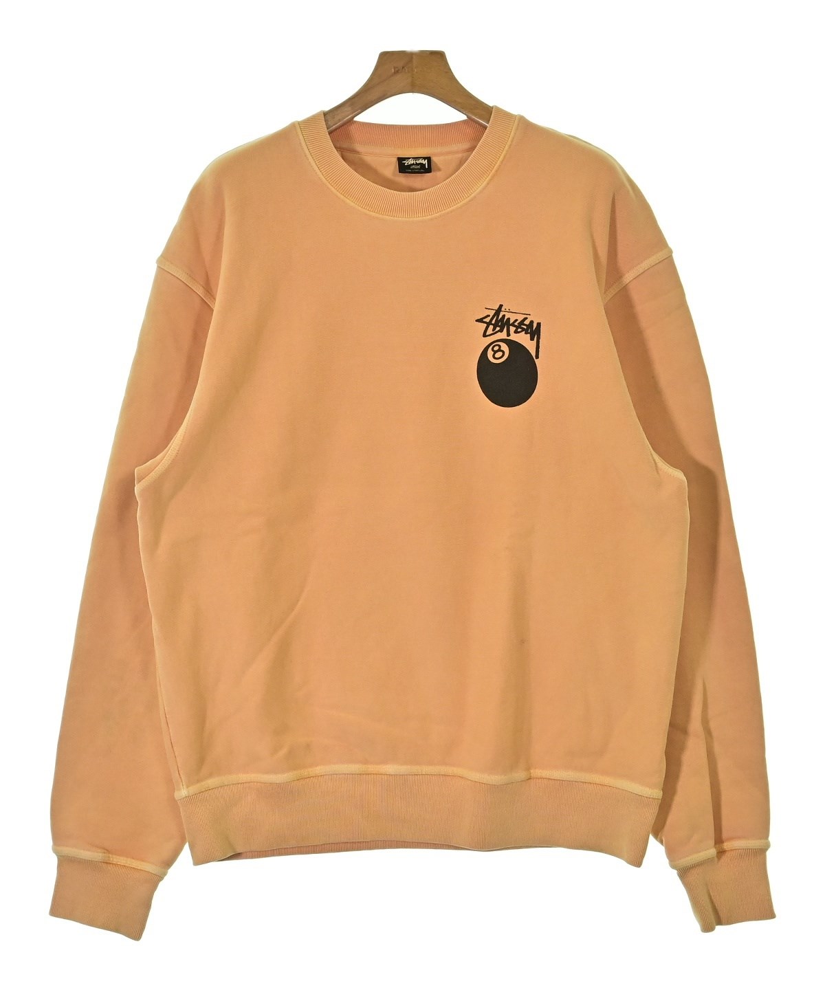 STUSSY（ステューシー）スウェット オレンジ サイズ:L メンズ