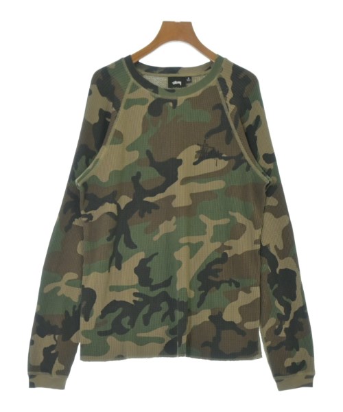 STUSSY(ステューシー)Tシャツ・カットソー カーキ サイズ:S/2200661143056