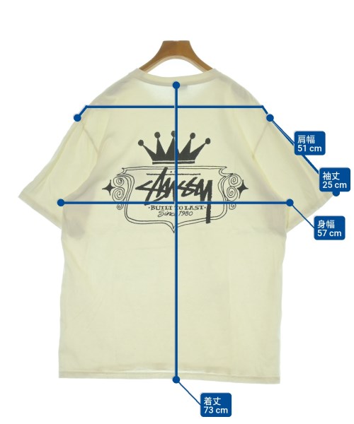 STUSSY（ステューシー）Tシャツ・カットソー 白 サイズ:L メンズ/2200661143070