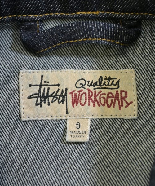 STUSSY（ステューシー）デニムジャケット 紺 サイズ:S メンズ/2200661305027
