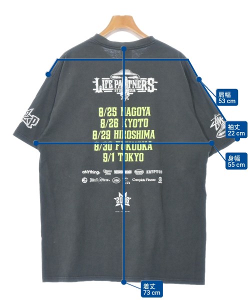 STUSSY（ステューシー）Tシャツ・カットソー 黒 サイズ:L メンズ/2200661446140