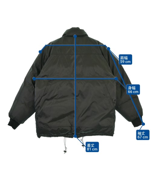 STUSSY（ステューシー）ダウンジャケット/ダウンベスト 黒 サイズ:M メンズ/2200661800010