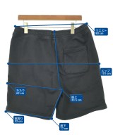 STUSSY（ステューシー）ショートパンツ 黒 サイズ:M メンズ/2200657002022